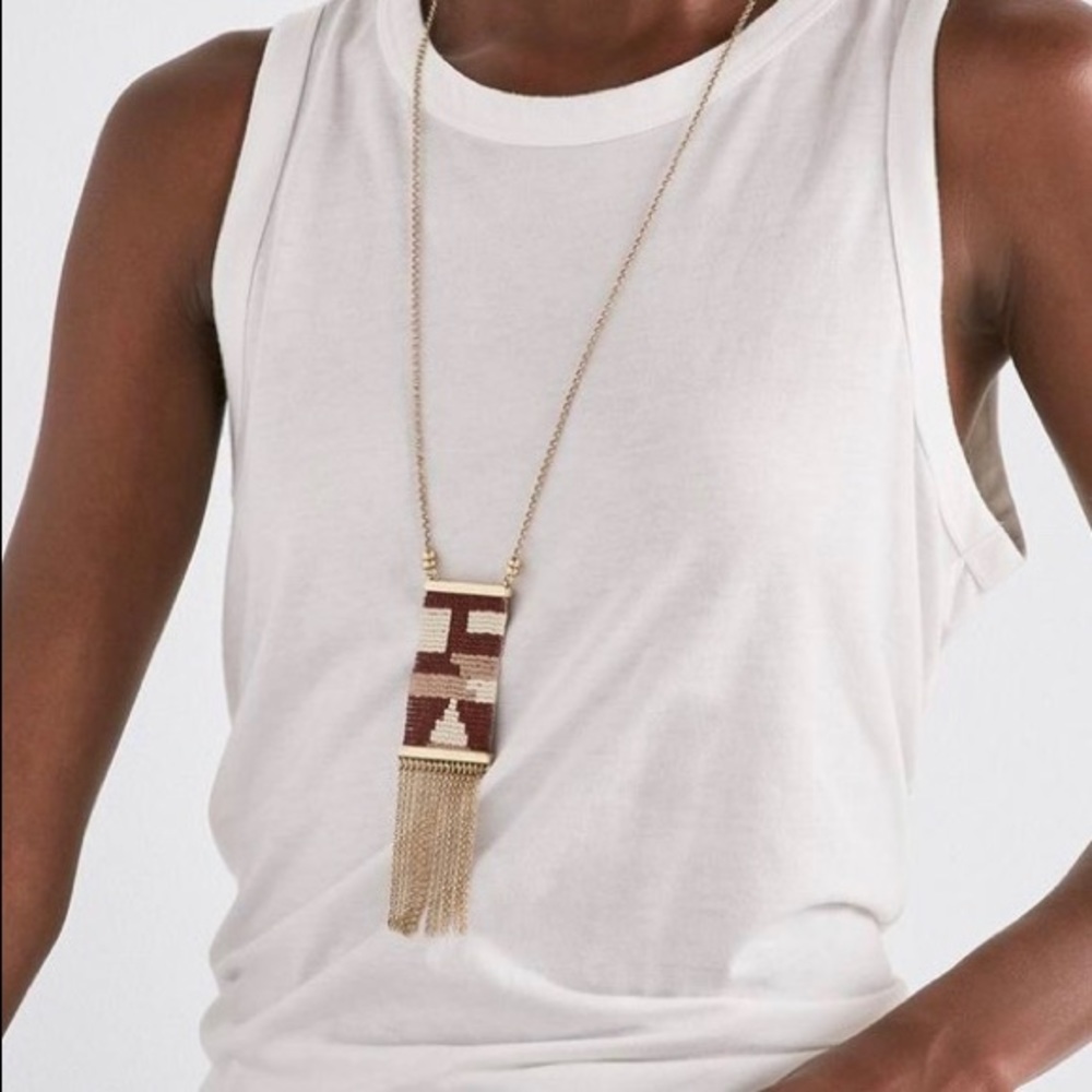 NWT Lucky Brand Seed Bead Necklace